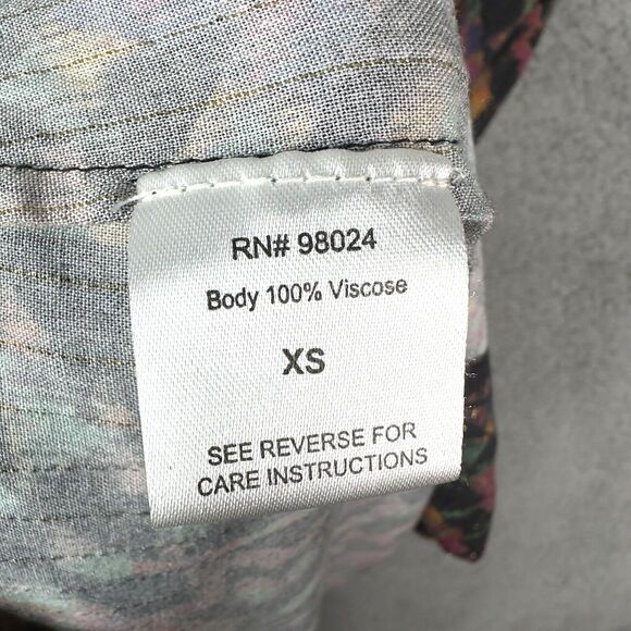 Anthropologie‎ Love The Label Dress XS NWT Boho Fairy Kaleidoscope Midi Cutout - Picture 12 of 14